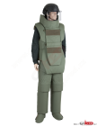 Lehký pyrotechnický oblek GPO 01 přední pohled