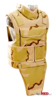 Balistická / neprůstřelná vesta pro vrchní nošení GV 250  - Klín +  - Límec přední pohled