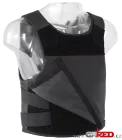 Balistická / neprůstřelná vesta pro skryté nošení GS 195 Černá - přední pohled 