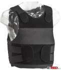 Ballistic / bulletproof vest for concealed wearing GS 193 Black - front view 