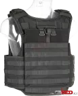 Plate carrier with quick-release system GN 750 front view