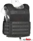 Plate carrier with quick-release system GN 750 rear view 