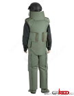 Lightweight pyrotechnic suit  GPO 01  rear view 
