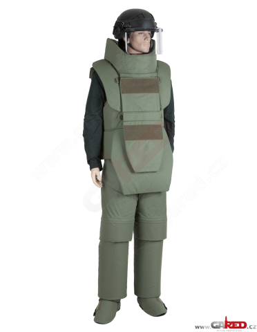 Vêtement anti-explosifs léger GPO 01