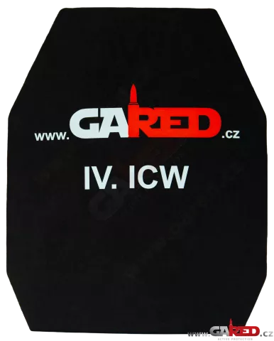 Panel delantero / trasero balístico / placa PA IV. ICW