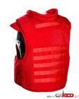 Ballistic / bullet-proof  vest for outer wearing GV 260  - rear view 