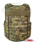 Ballistic / bullet-proof  vest for outer wearing GV 440  | MultiCam - rear view 