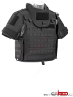 Ballistic / bullet-proof  vest for outer wearing GV 361  - rear view 