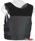 Ballistic / bulletproof vest for concealed wear GS 192 Black - rear view 
