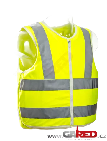 Reflective ballistic / bulletproof vest for traffic police GV 270