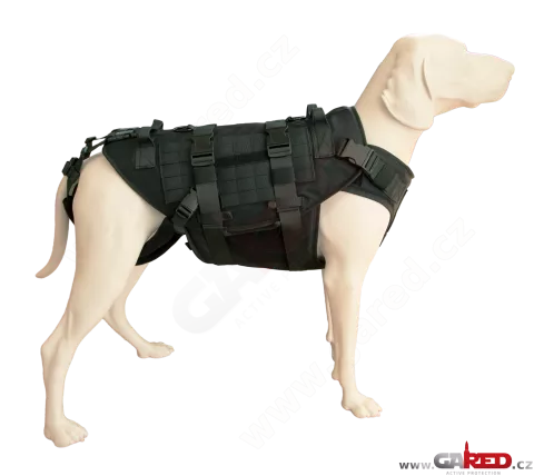 Chaleco balístico para perros de servicio GPS 1