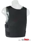 Ballistic / bulletproof vest for concealed wear GS 194 rear view 