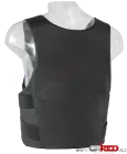Ballistic / bulletproof vest for concealed wearing GS 194 Black - rear view  