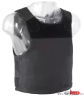 Ballistic / bulletproof vest for concealed wear GS 195  Black - front view 