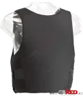 Ballistic / bulletproof vest for concealed wearing GS 193 Black - rear view  